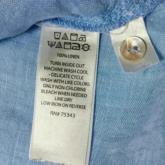 C&C California  💯 Linen Long Sleeve mini dress. Ladies size L - Picture 8 of 9